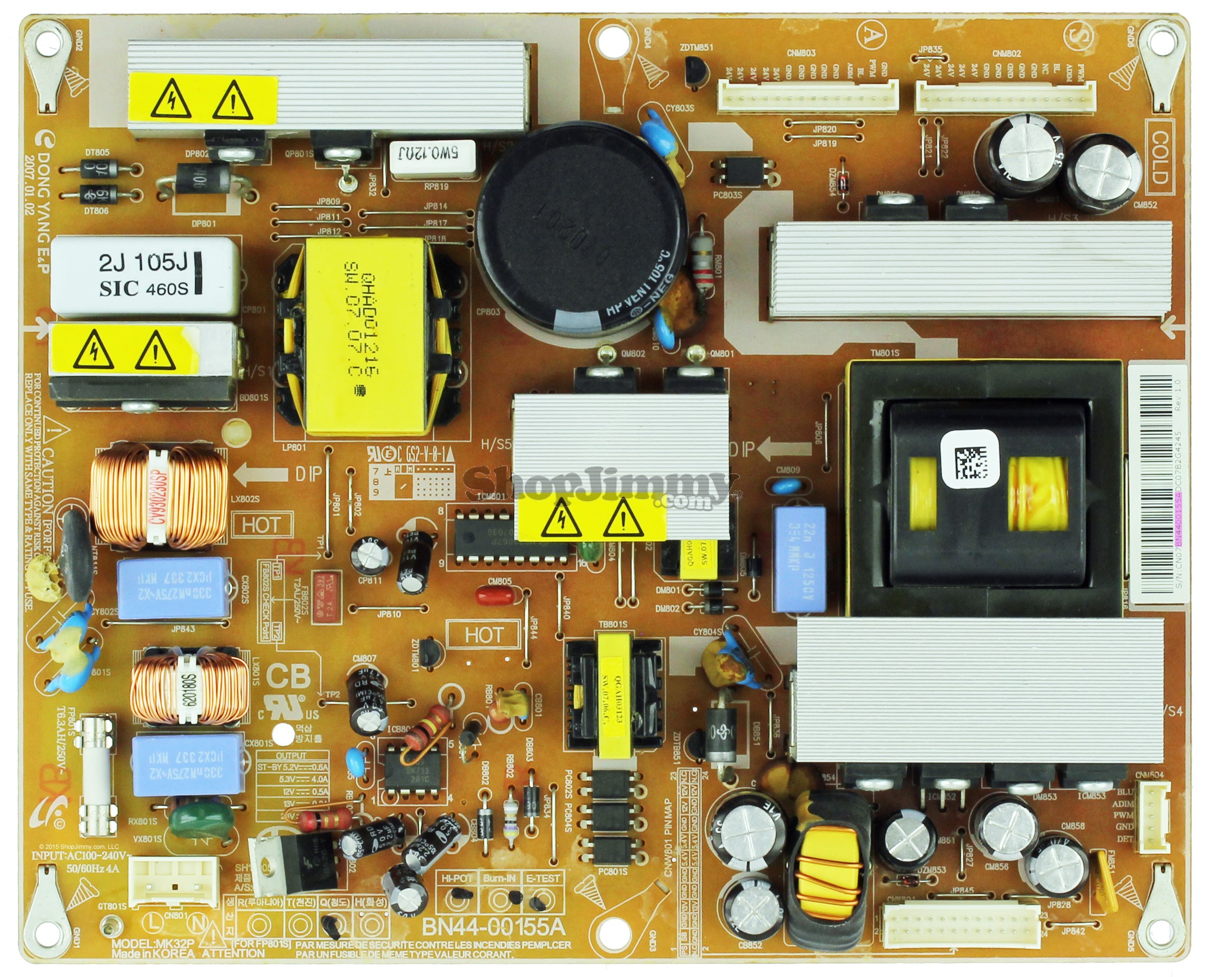 BN44-00155A , MK32P , SAMSUNG , LE32R81BH ,V315B1-L01, LCD , V315B1-L01 ...